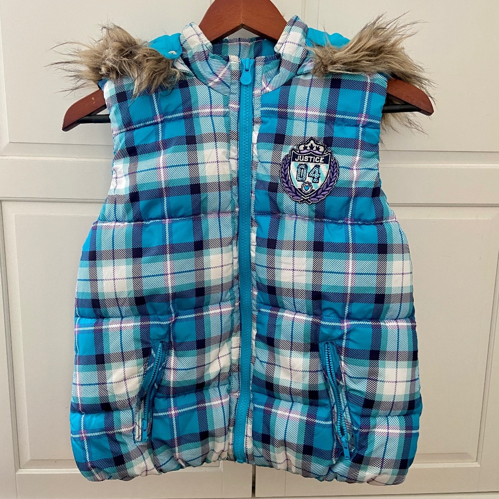 🌹JUSTICE🌹 PUFFER VEST SIZE 14